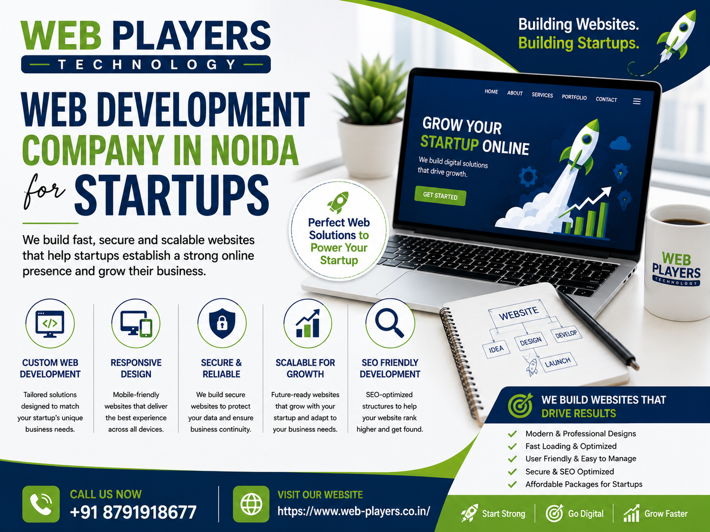 Web Development Company in Noida for Startups